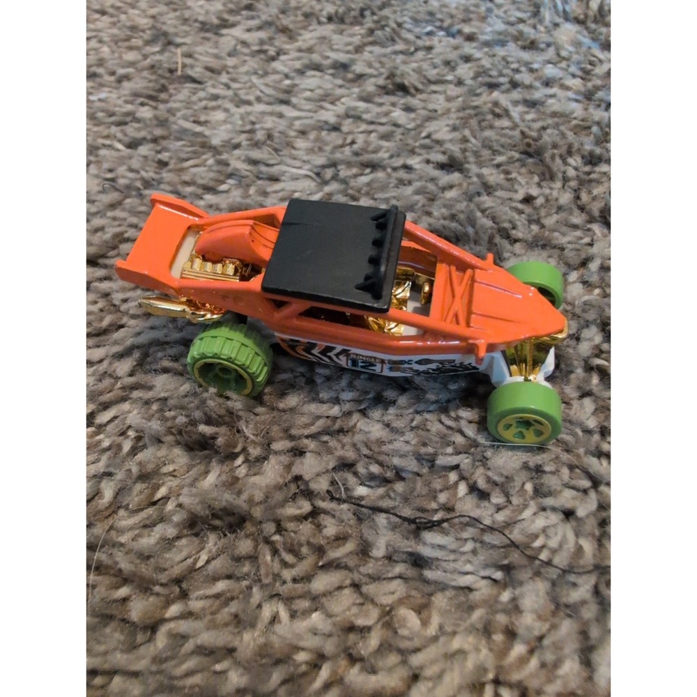 2012 Hot Wheels Dune It Up Orange Buggy Jungle Rally Thailand E44 (Loose)